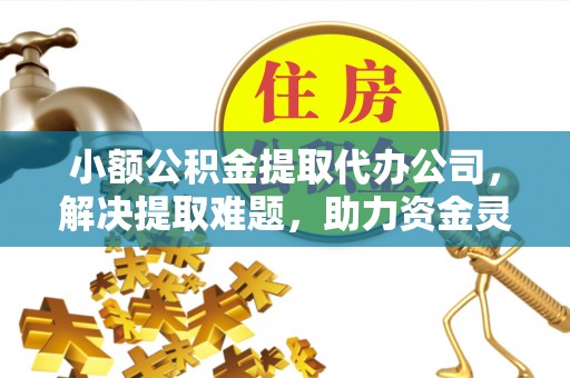 江东小额公积金提取代办公司，解决提取难题，助力资金灵活使用