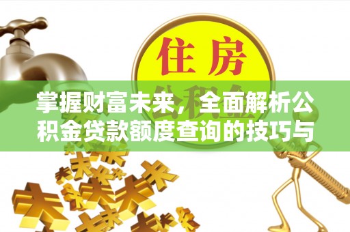 江东掌握财富未来，全面解析公积金贷款额度查询的技巧与策略